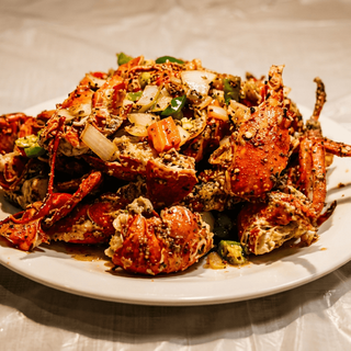 lobster Xao Tieu Den
